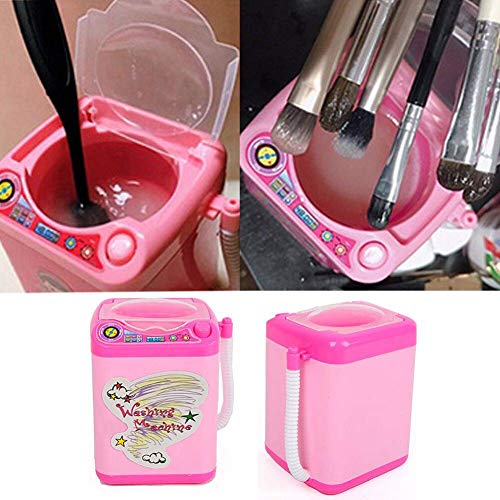 Makeup Brush Cleaner Device Automatic Cleaning Washing Machine Makeup Brush Cleaner Machine toys for Girls and Boys - Thumbnail 4