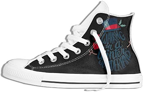 Let It Snow Christmas For Men And Women Hi-tops Casual Sneakers Shoes Canvas Slip Low Top Comfortable Best Gift
