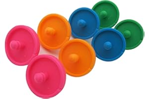 CKPSMS brand - 8PCS #KP-19176 Bobbin Topper-Fits All Popular Sizes of Spools-Thread Lock Feature Helps Keep Thread Organized and Neat