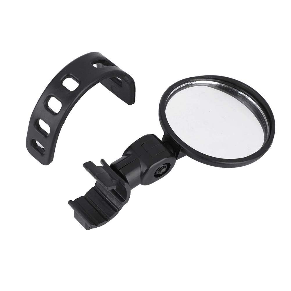 Alomejor Bike Handlebar Rearview Mirror Lightweight Freely Rotatable for Bicycle Mountain Bike