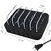 USB Charging Station,5-Port USB Charging Station Docks Desktop Charging Stand Organizer for Android/iPhone/iPad/Cell Phones and Tablets