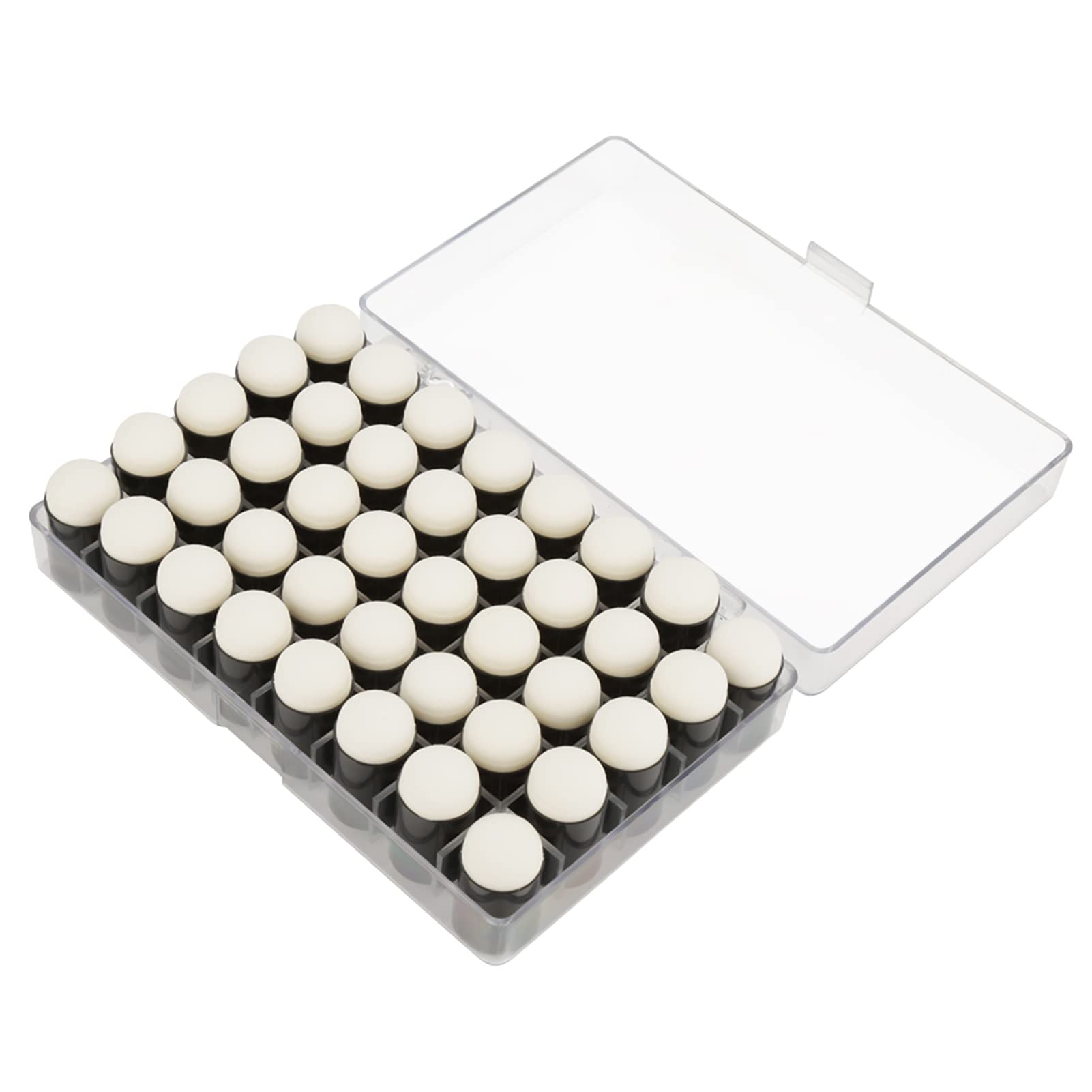 40Pcs Finger Sponge Daubers, Sponge Dauber, Finger Dauber Tim Holtz Stencils Stamps And Dies For Card Making Set For Painting Drawing Ink Crafts Chalk