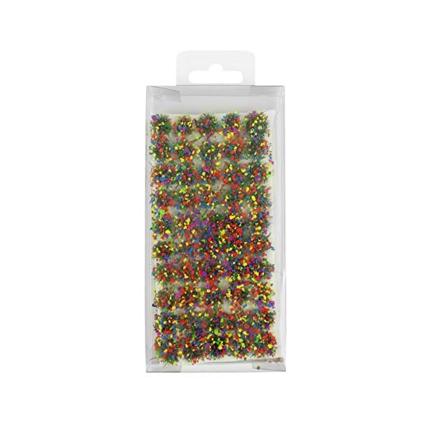 War World Scenics 4mm Wald Blumen Selbstklebende Statische Grasbüschel x 100 - Modellbau Modellbahn Landschaftsbau… – Bild 6