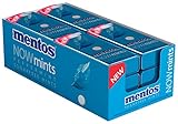 Mentos NOWMint Tin, Peppermint, Halloween Candy, Bulk, Non Melting, 1.09 ounces/50 pieces (Pack of 12)