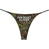 Southern Sisters The Hunt Is Over Camouflage Wedding Thong