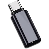 cablecc Type-C to 3.5mm Earphone Adapter USB-C 3.1 Male to AUX Audio Female for Xiaomi 6 Mi6 Letv 2 Pro 2 Max2 (Black)