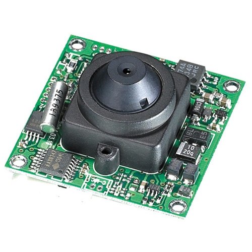 KT&C ACE-S360EHP1 420TVL B/W Board Module Camera, 3.7mm Semi Cone Pinhole Lens