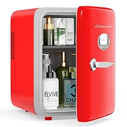 CUTIEWORLD Skincare Fridge - 4L Mini Fridge for