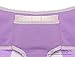 Intimate Portal Women Secret Agent Leak Proof Incontinence Period Panties 2-Pk Black Purple M