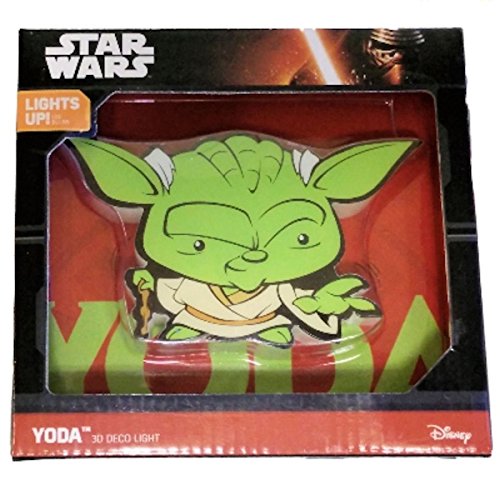 Star Wars Yoda 3D Deco Wall Light
