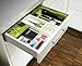 Joseph Joseph 85045 DrawerStore Expandable Drawer Organizer Tray, Green