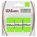 WILSON Pro Overgrip Perforated 3 Pack - White, Green, Pink - Tennis - Badminton - Squash