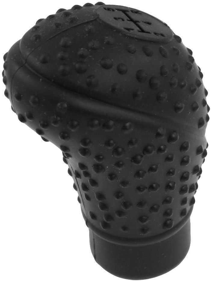 Soccik Soft Silicone Gear Shift Knob Durable Car Gear Cover Shift Knob Cover Easy Installation Automatic Gear Knob Cover Can Massage Car Gear Knob Gear Knob Cover