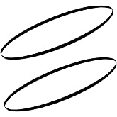 Samkosaca Turntable Drive Belt Compatible with Technics SL-23 SL-235 SL-303 SL-B101 SL-B200 SL-B35 SL-B350 SL-BD3 SL-BD20D SL-BD22 (2 Packs)