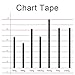6 Pcs Black Whiteboard Gridding Graphic Tape Art Grid Marking Tapes, 6mm Width White Board Tape Line