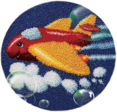 Amazon De Diy Kissen Teppich Fussmatte Kissen Knupfhaken Kits