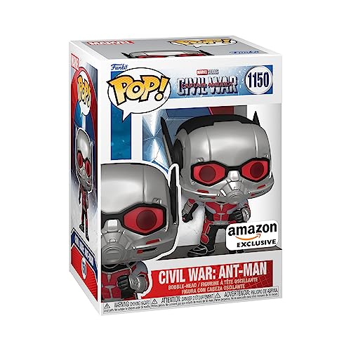 Funko Pop Marvel: Captain America: Civil War Build A Scene - Ant-Man Figure 8 of 12 - Amazon Exclusive - Collectable Vinyl Figure - Gift Idea - Official Merchandise - Toys for Kids & Adults