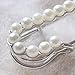Fashion Pin - Safety Pin - Women Rhinestone Sweater Pin Large Safety Pin Jewelry - Unique Punk Hat Breastpin Brooch Pin - Catch Scarf or Lapel - Candy Cane Shape with Imitated Crystal or Pearl