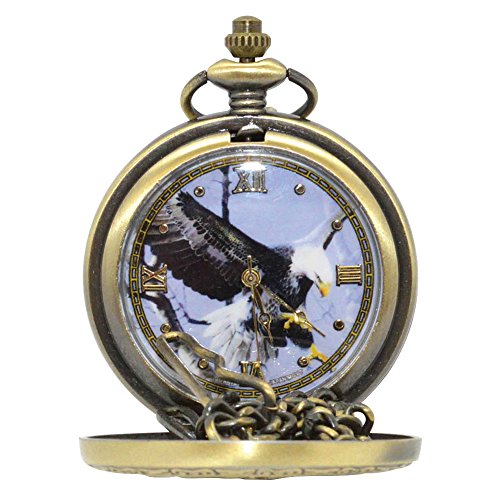 Franklin Mint Eagle Pocket Watch Eagle Pocket Watch P-302 In