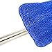 Zwipes 16” Microfiber Flat Mop | Use Wet or Dry | Swivel Mop Head with Extension Pole up to 55”