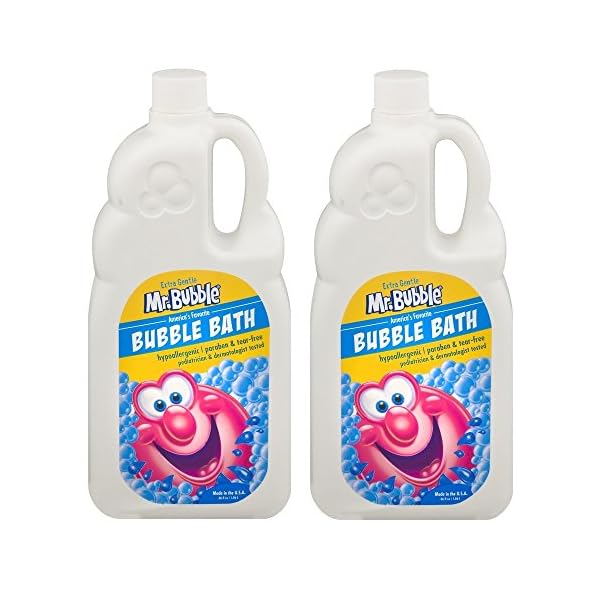 Mr. Bubble Extra Gentle Bubble Bath Hypoallergenic, Tear Free Bubble