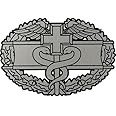 US Army Combat Medical Badge Clear Decal