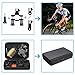 SmilePowo Gopro Session Camera Accessory for GoPro Hero 6,5 Black, Hero Session,Hero 5,4,3,3+,Session,GoPro Fusion,AKASO,SJCAM,DBPOWER，Sports Action Camera,Accessories Kit