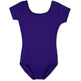 Capezio Capezio Short Sleeve Leotard - Girls, Purple, Small
