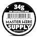 Kanthal A1-250' - 34 Gauge Wire - 250ft - 0.16mm - 0.006in - Made in USA - Master Wire Supply