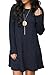 ReachMe Womens Pullover Tunic Sweater Dress Long Sleeve Fall Tunics For Leggings