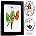 Say Bye Bye to Magnets Displaying Kids Art in the Kitchen! Easy Change Picture Frame, 13.5 x 11 Kids Artwork Frames Proudly Transform Any Living Room into a Child Art Display, Hangs Like a Shadow Box