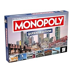Monopoly Board Game Queens NY Edition : 2-6 Players