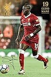 FC Liverpool - Soccer Poster/Print (Sadio Mane - Season 2017/2018) (Size: 24 inches x 36 inches)