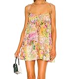 Summer Floral Boho Dresses for Women 2024 Spaghetti