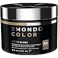 XMONDO Color Ash Blonde Color Depositing Mask & Semi-Permanent Hair Dye Super Gloss Infused with Bond Boosters for Nourishmen