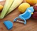 Premium Cute Bird Potato Peeler. Nonstick Fruit & Vegetable Swivel Peeler - with Cover.