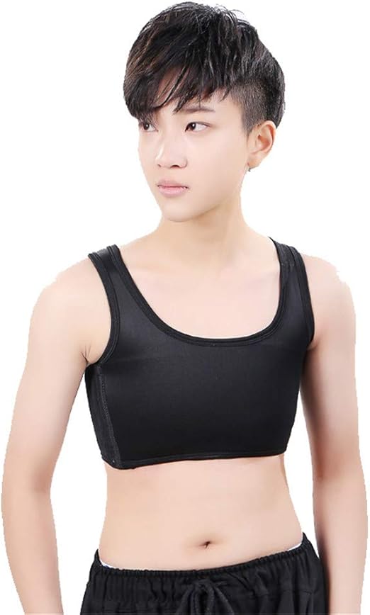 Kikhorse Super Flat Compression 3 Rows Side Clasp Elastic Band Chest