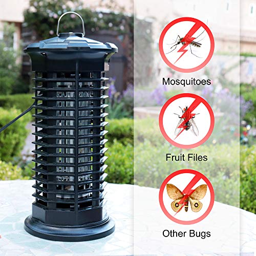 Bug Zapper Outdoor Electric, Mosquito Zapper for Outdoor and Indoor
