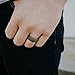 Enso Mens Infinity Silicone Ring, Misty Grey 10