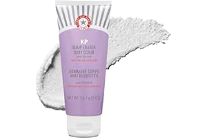 First Aid Beauty - KP Bump Eraser Body Scrub with 10% AHA, Keratosis Pilaris Skin Exfoliater with Glycolic and Lactic acids, 