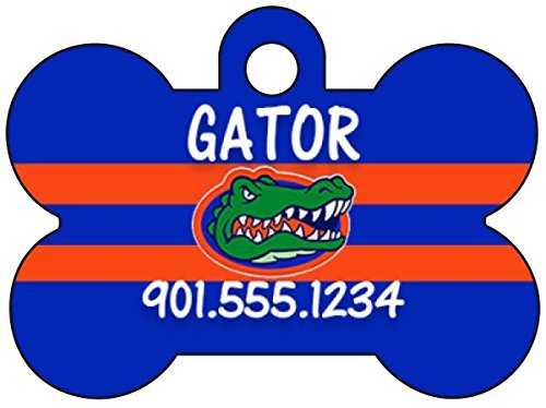 Florida Gators Custom Pet Id Dog Tag Personalized for Your Pet