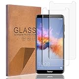 Huawei Honor 7X Screen Protector, AOKER [2Pack] [Tempered Glass] [Anti-Scratch] [Anti-Bubble] [Toughened Shatterproof] Ultra Slim HD Clear Premium Tempered Glass for Huawei Honor 7X (2Pack)