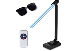 Dailytop Home Disinfection Device, UV Light Sanitizer,UVC 38W Ultraviolet Light for Room, 3- Speed Timing and Remote Control,UV Lamp for Whole Room