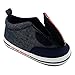 Marvel Baby Boys Avengers Captain America Character Low Top Denim Sneakers, Navy Blue, 3-6M