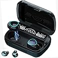 Arrow Dancer M10 Wireless Earbuds Bluetooth 5.1 TWS Earphones Full Touch Control Headphones Built-in Microphone Immersive Sound Quality Ensure Fast Stable & Auto Connection Smart LED Headset