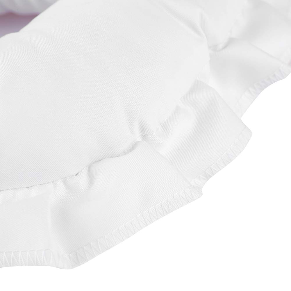 Soft Face Rest Pillow, Polyester Face Support Relax Pillow Beauty SPA Salon Massage Hollowed Pillow Travel Nap Relaxation Rest Cushion for Massage Table Travel Home Use(White) : Beauty