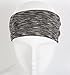 Headband for Women or Men POPO, NON SLIP headbands for Yoga, Sweat Wicking, Working Out and Fitness, Nonslip, exercise headbands: Yoga - Running - Tennis - Basketball - Crossfit - Hockey (Gray)