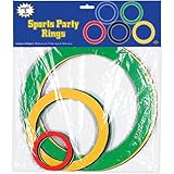 Beistle 15-Pack Sports Party Assorted Rings