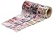 Washi Tape (Japanese Masking Tape) by MIKOKA, 1.2 Inches Wide, 16.4 Feet Long, Set of 3 - Culture