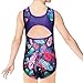 BAOHULU Leotard for Toddler Girls Gymnastics Shiny Athletic Dance Clothes Active Wear B136_Feather_8A